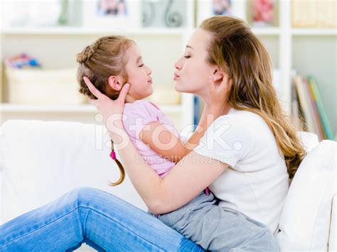 mother kissing her daughter images|Download Mother Kissing Daughter Royalty.